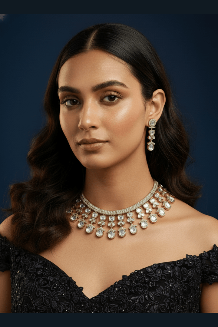 Polki kundan Himani set