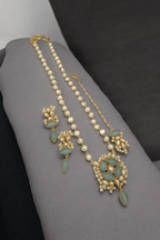 Madhusri real pearl combo set