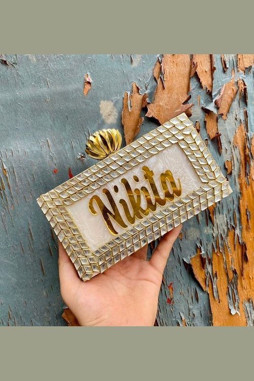 Julieta customisable clutch