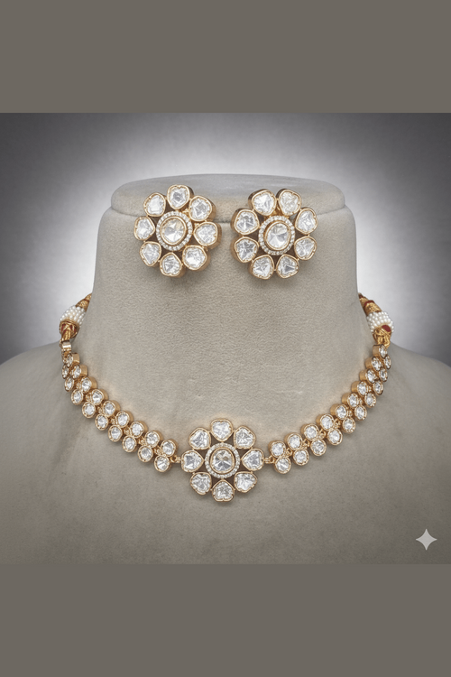 Maina massonite polki kundan set