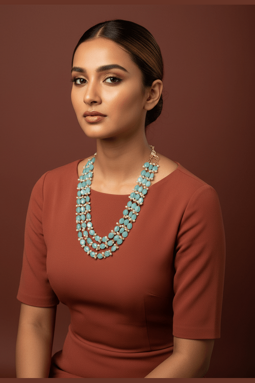 Alka monalisa stone mala