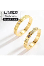Love 18k Gold Plated ring