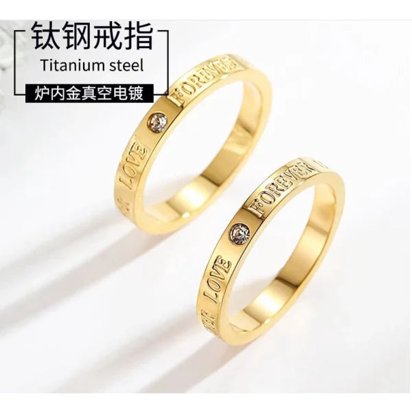 Love 18k Gold Plated ring