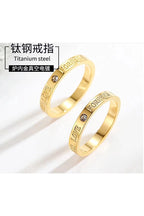 Love 18k Gold Plated ring