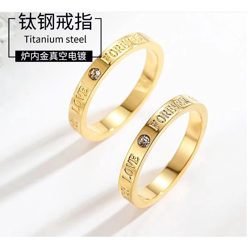 Love 18k Gold Plated ring
