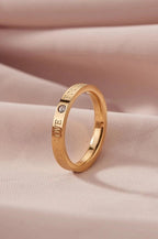 Love 18k Gold Plated ring