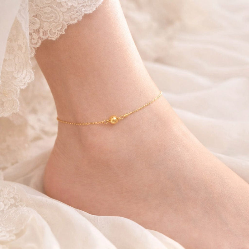 Shoperly AN-5-18k Gold Plated 316L Grade Stainless Steel PVD Coating (2.5 Microns) Waterproof Female Jewelle