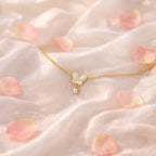 Shoperly AN-6- 18k Gold Plated 316L Grade Stainless Steel PVD Coating (2.5 Microns) Waterproof Female Jewelle