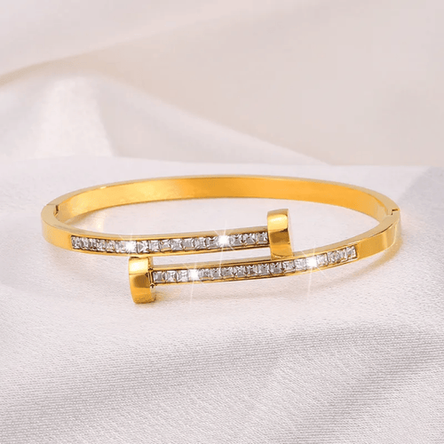 Shoperly B-103 18k Gold Plated Stainless Steel Tarnish Free Waterproof Female Jewellery