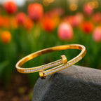 Shoperly B-103 18k Gold Plated Stainless Steel Tarnish Free Waterproof Female Jewellery