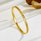Shoperly B-109- 18k Gold Plated Stainless Steel Tarnish Free Waterproof Female Jewellery