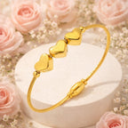 Shoperly B-115 18k Gold Plated Stainless Steel Tarnish Free Waterproof Female Jewellery