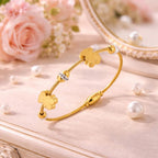 Shoperly B-117 18k Gold Plated Stainless Steel Tarnish Free Waterproof Female Jewellery