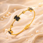Shoperly B-118 18k Gold Plated Stainless Steel Tarnish Free Waterproof Female Jewellery