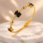 Shoperly B-118 18k Gold Plated Stainless Steel Tarnish Free Waterproof Female Jewellery