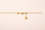Shoperly B-134 18k Gold Plated Stainless Steel Tarnish Free Waterproof Female Jewellery