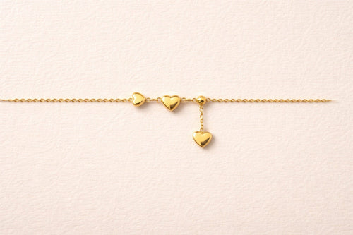 Shoperly B-134 18k Gold Plated Stainless Steel Tarnish Free Waterproof Female Jewellery