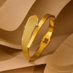 Shoperly B-142  18k Gold Plated Stainless Steel Tarnish Free Waterproof Female Jewellery