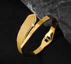 Shoperly B-142  18k Gold Plated Stainless Steel Tarnish Free Waterproof Female Jewellery