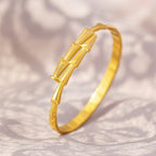 Shoperly B-144  18k Gold Plated Stainless Steel Tarnish Free Waterproof Female Jewellery