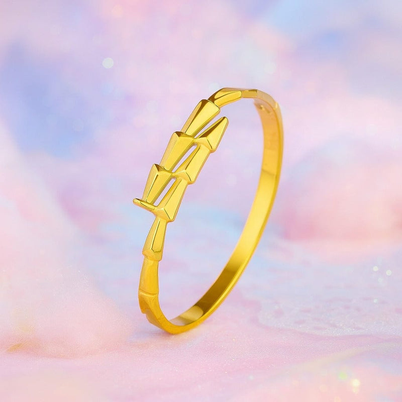 Shoperly B-144  18k Gold Plated Stainless Steel Tarnish Free Waterproof Female Jewellery