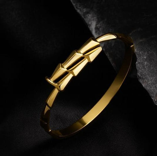 Shoperly B-144  18k Gold Plated Stainless Steel Tarnish Free Waterproof Female Jewellery