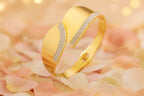 Shoperly B-145  18k Gold Plated Stainless Steel Tarnish Free Waterproof Female Jewellery