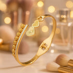 Shoperly B-146  18k Gold Plated Stainless Steel Tarnish Free Waterproof Female Jewellery