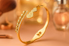 Shoperly B-146  18k Gold Plated Stainless Steel Tarnish Free Waterproof Female Jewellery