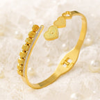 Shoperly B-146  18k Gold Plated Stainless Steel Tarnish Free Waterproof Female Jewellery