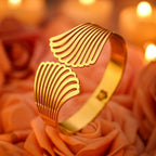Shoperly B-150  18k Gold Plated Stainless Steel Tarnish Free Waterproof Female Jewellery