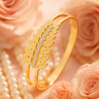 Shoperly B-151  18k Gold Plated Stainless Steel Tarnish Free Waterproof Female Jewellery