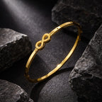 Shoperly B-155 18k Gold Plated Stainless Steel Tarnish Free Waterproof Female Jewellery