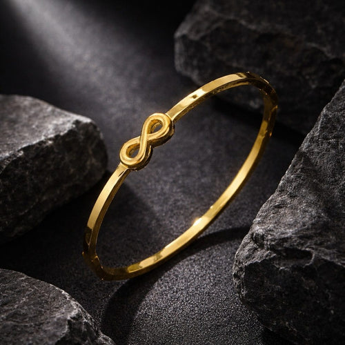 Shoperly B-155 18k Gold Plated Stainless Steel Tarnish Free Waterproof Female Jewellery