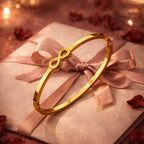 Shoperly B-155 18k Gold Plated Stainless Steel Tarnish Free Waterproof Female Jewellery