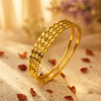 Shoperly B-156  18k Gold Plated Stainless Steel Tarnish Free Waterproof Female Jewellery