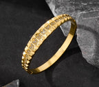 Shoperly B-158  18k Gold Plated Stainless Steel Tarnish Free Waterproof Female Jewellery