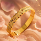 Shoperly B-159  18k Gold Plated Stainless Steel Tarnish Free Waterproof Female Jewellery