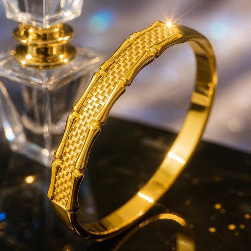 Shoperly B-160  18k Gold Plated Stainless Steel Tarnish Free Waterproof Female Jewellery