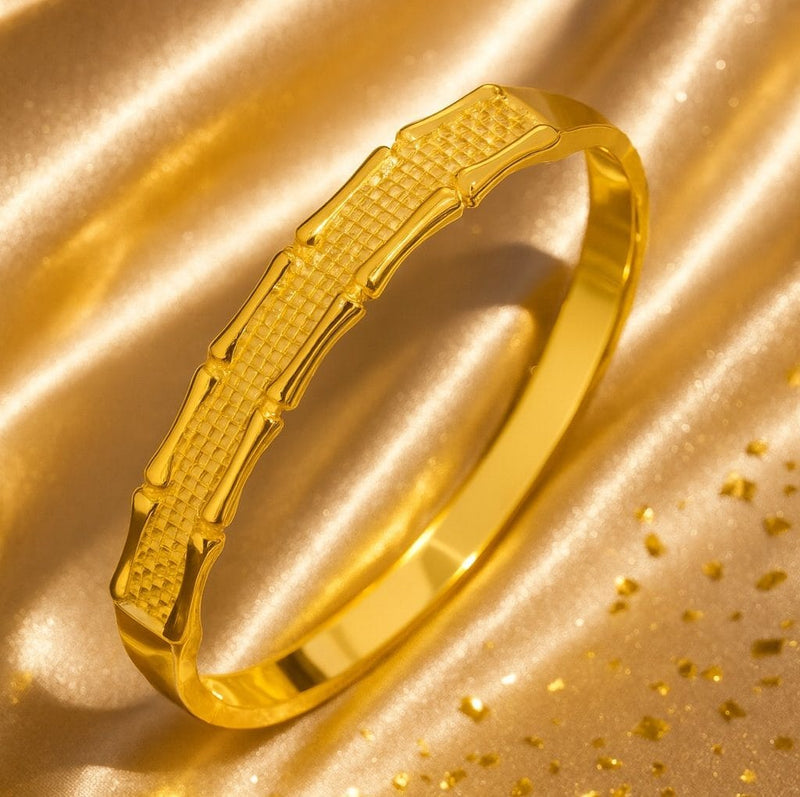 Shoperly B-160  18k Gold Plated Stainless Steel Tarnish Free Waterproof Female Jewellery