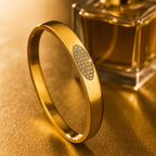 Shoperly B-163  18k Gold Plated Stainless Steel Tarnish Free Waterproof Female Jewellery