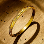 Shoperly B-164 18k Gold Plated Stainless Steel Tarnish Free Waterproof Female Jewellery