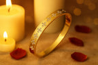 Shoperly B-165  18k Gold Plated Stainless Steel Tarnish Free Waterproof Female Jewellery