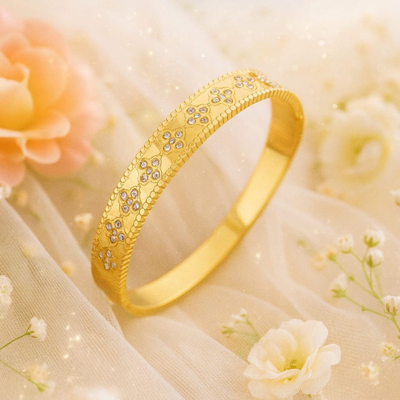 Shoperly B-165  18k Gold Plated Stainless Steel Tarnish Free Waterproof Female Jewellery