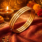 Shoperly B-166 18k Gold Plated Stainless Steel Tarnish Free Waterproof Female Jewellery