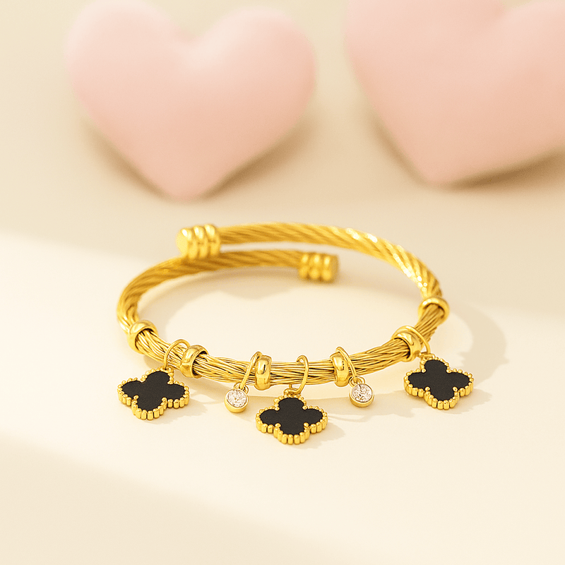 Shoperly B-167  18k Gold Plated Stainless Steel Tarnish Free Waterproof Female Jewellery