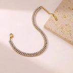 Shoperly B-171-18k Gold Plated Stainless Steel Tarnish Free Waterproof Female Jewellery