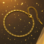 Shoperly B-172-18k Gold Plated Stainless Steel Tarnish Free Waterproof Female Jewellery