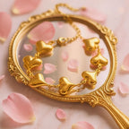 Shoperly B-173-18k Gold Plated Stainless Steel Tarnish Free Waterproof Female Jewellery