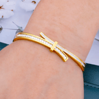Shoperly B-174- 18k Gold Plated Stainless Steel Tarnish Free Waterproof Female bracelet